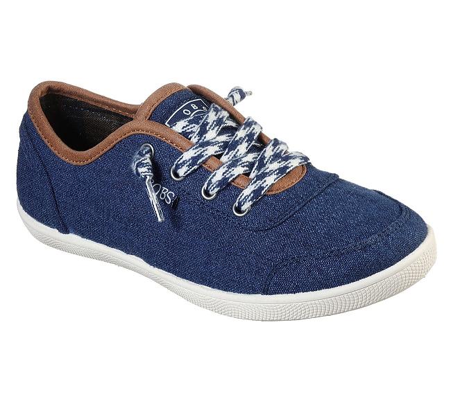 Zapatillas Skechers Mujer - Bobs B Cute Azul Marino AQEHP7984